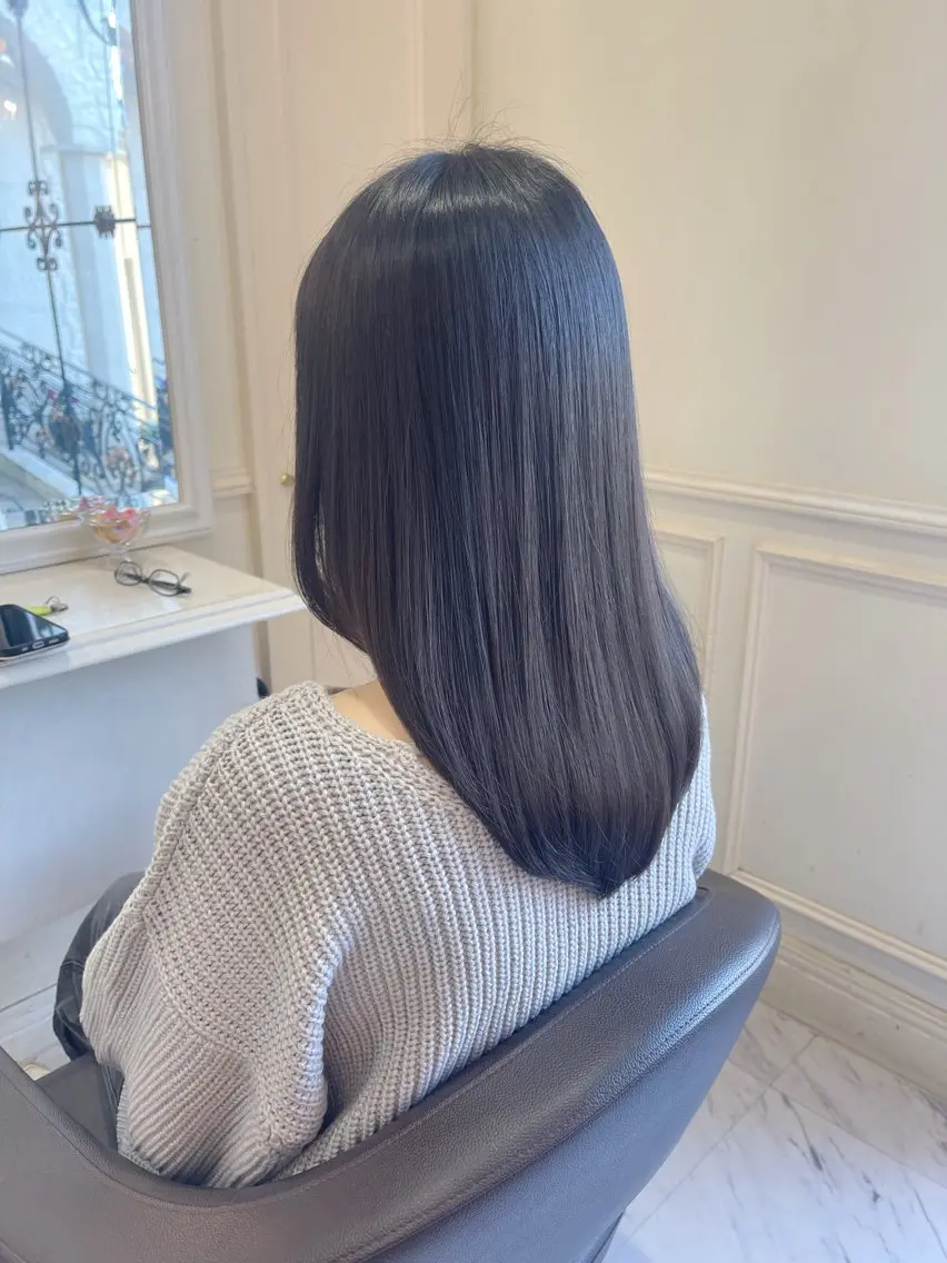 ロング カット トリートメント midori 🎀 ͗ ͗のヘアスタイル