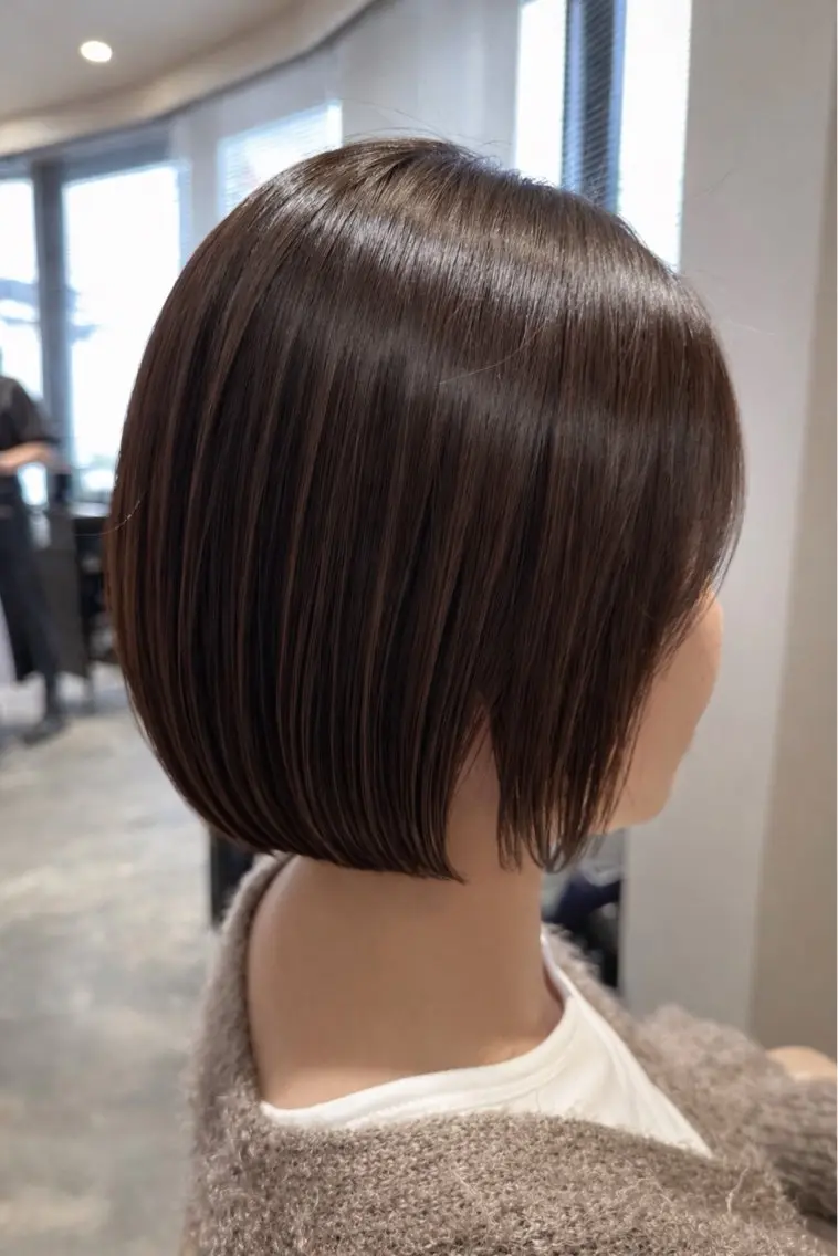 ショート カット 菜愛／ボブ カットモデル募集中のヘアスタイル