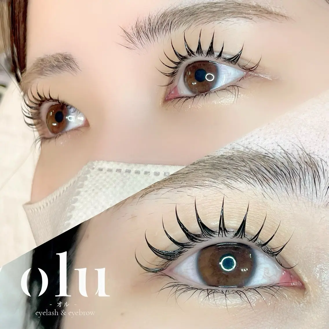マツエク・マツパ マツパ olu オルのマツエク・マツパデザイン