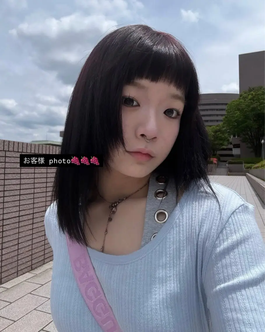 カラー ヘアカラー 寺崎 由衣のヘアスタイル