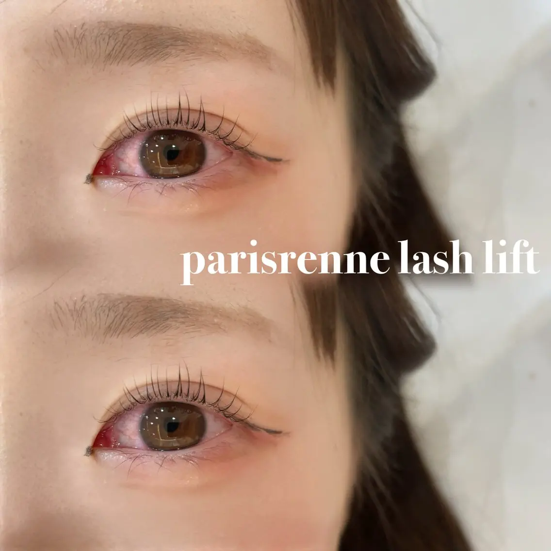 マツエク・マツパ ナチュラル パリジェンヌラッシュリフト Aoi⭐️ 心斎橋eyelashのマツエク・マツパデザイン