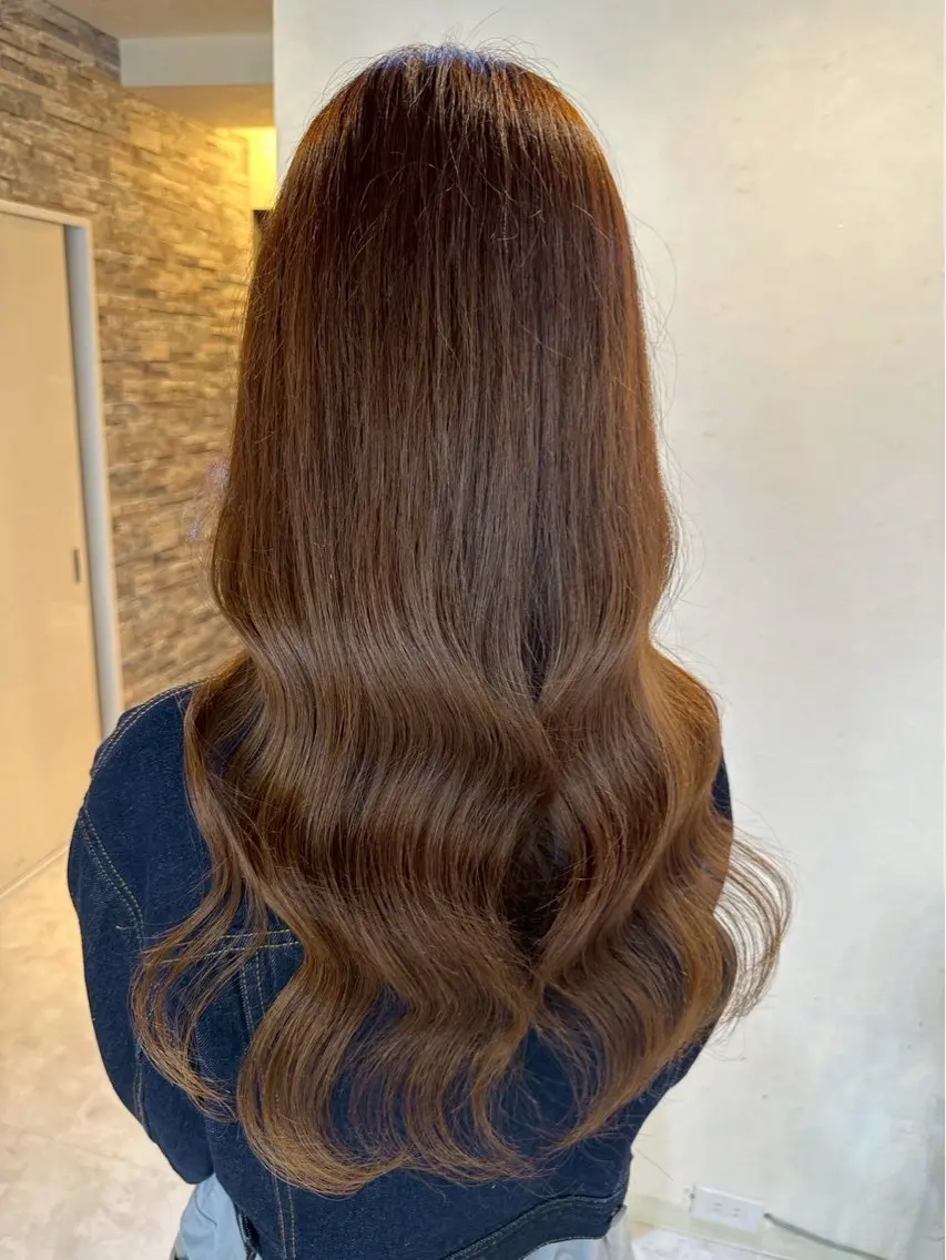ロング カラー ブラウンカラー チェスナットブラウン 透明感カラー ヘアカラー Fave【フェイブ】 /🌈推し活のその他イメージ