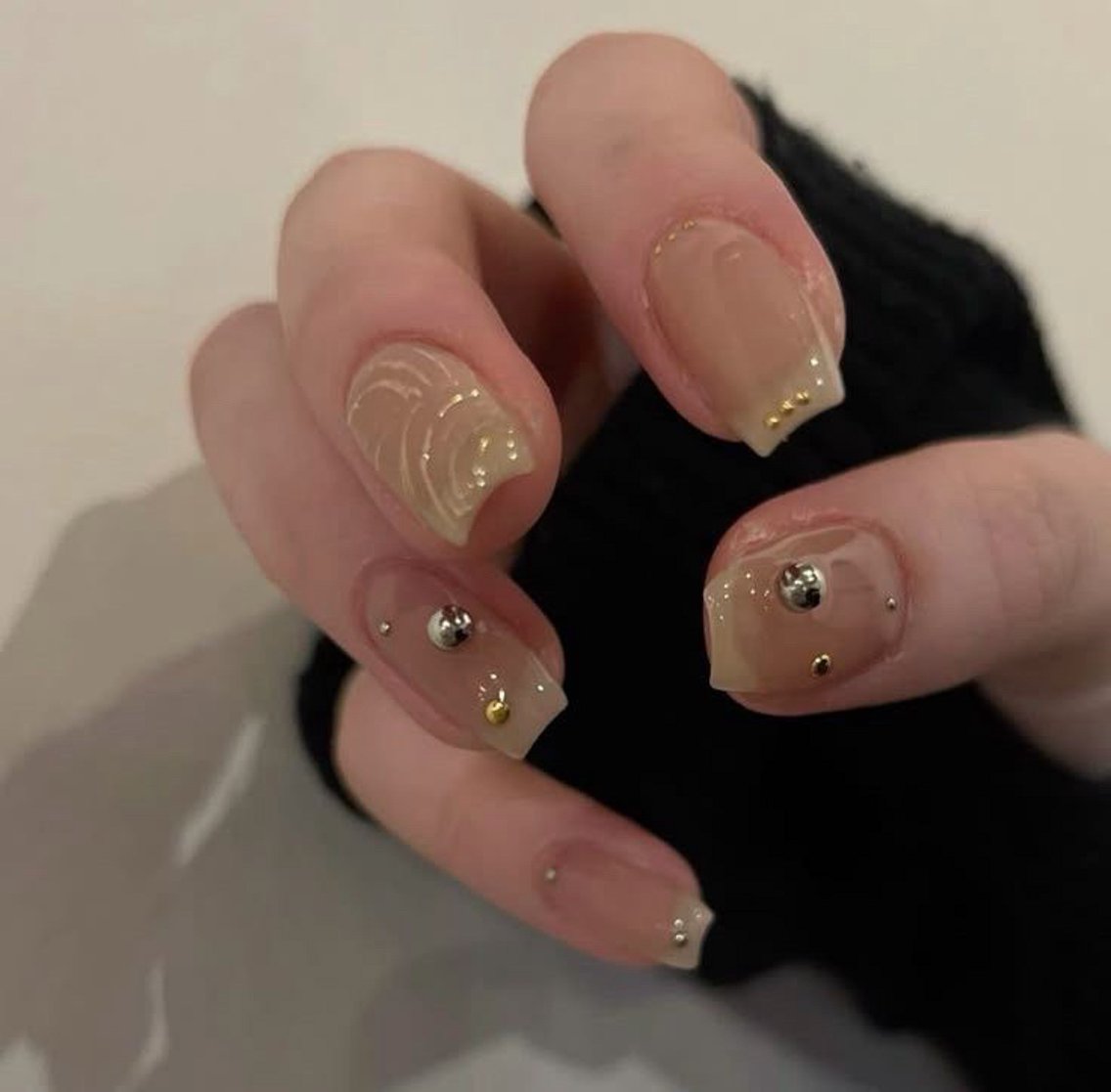 キッズ ネイル シンプルネイル ハンドネイル NAILSTUD!O YOROのネイルデザイン