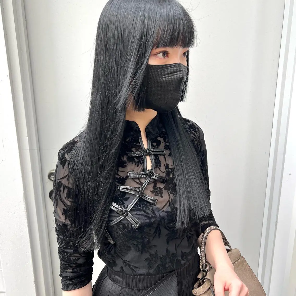 ロング 姫カット 縮毛矯正 卒業式お呼ばれ🕊️ ヘアセット✴︎ミキのヘアスタイル
