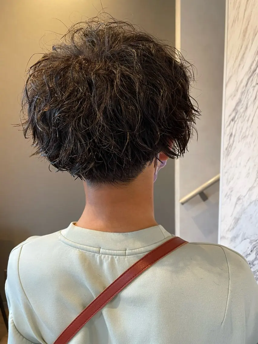 ショート カット パーマ PROGRESS‣‣ 福澤 可音🐯🐝のヘアスタイル