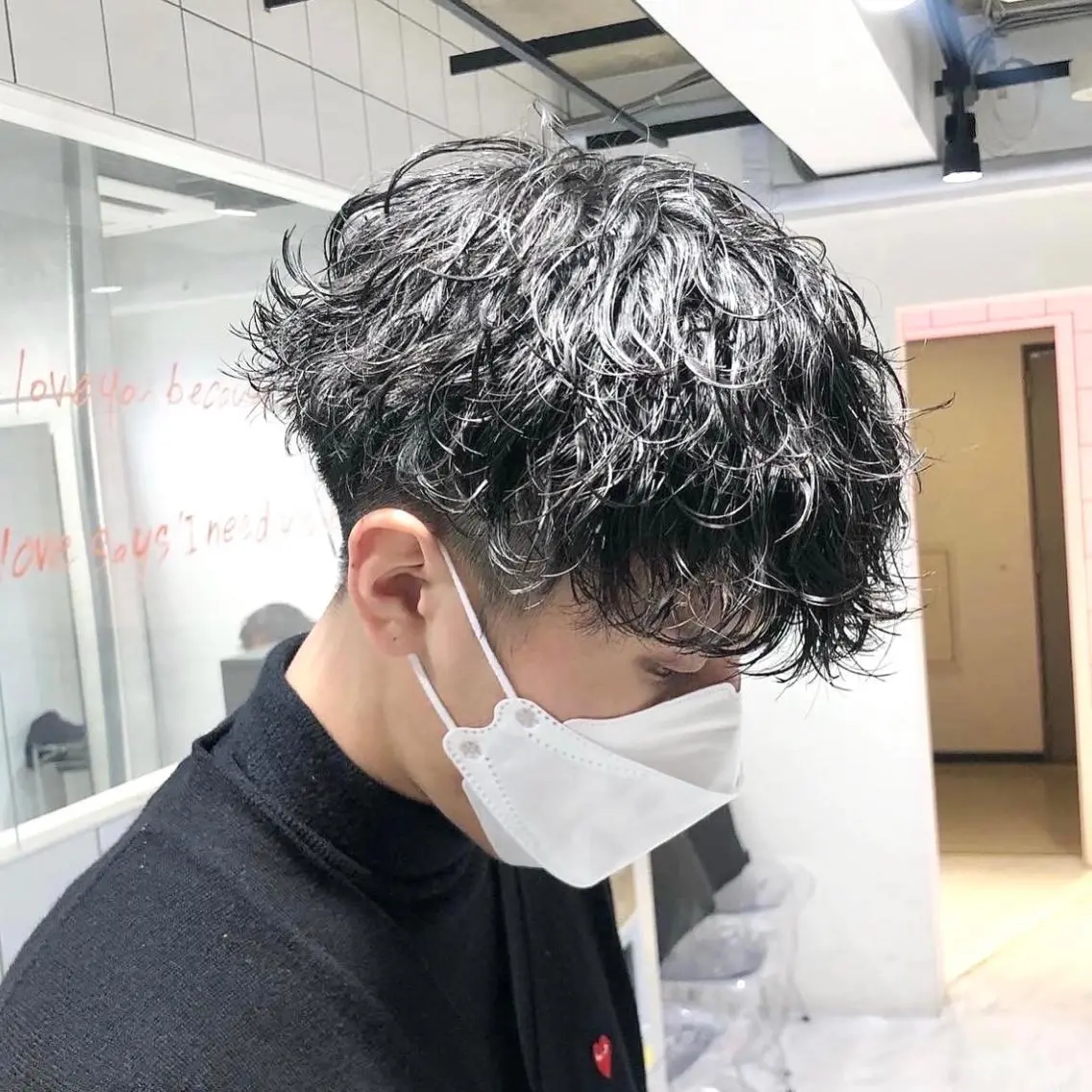 ショート カラー パーマ メンズ 🔥札幌No.1🥇 パーマ特化美容師🔥のヘアスタイル