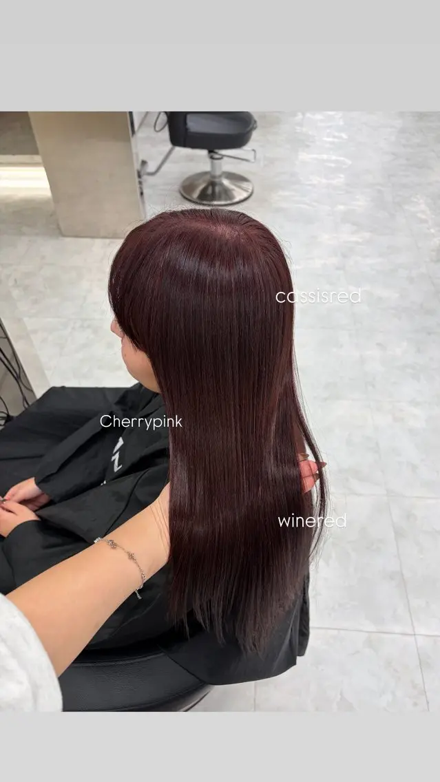 ロング カラー カット ヘアカラー トリートメント ヘアセット 透明感うる艶カラー 🤍MANAMIのヘアスタイル