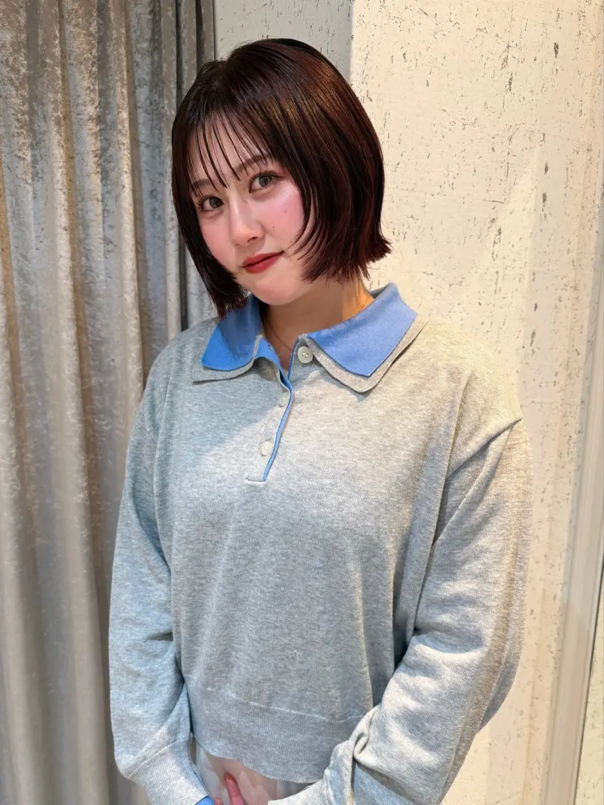 ショート カラー カット ヘアカラー トリートメント mai / linoah˚✧のヘアスタイル