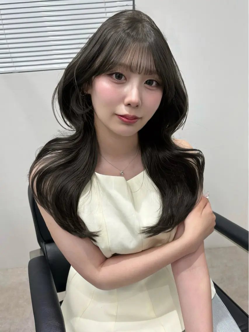 🩵先着1名様【土日限定クーポン】🩵透明感カラー ＋ カット ＋ 3STEP 高保湿トリートメント🪄の写真