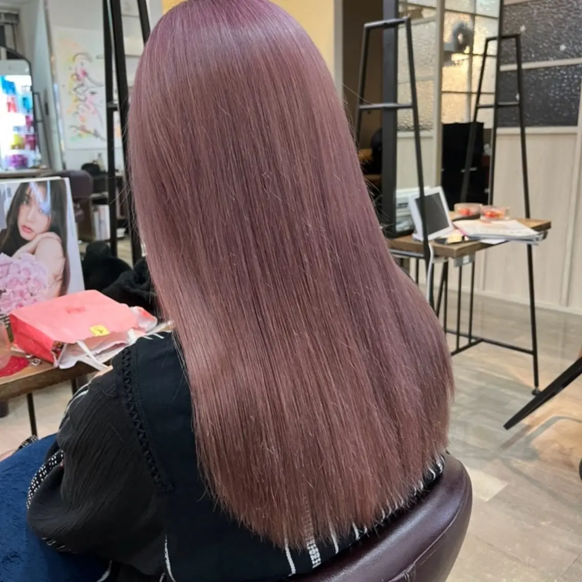 カラー ヘアカラー 🎀透明感˖⊹あすか 東橋本🪄︎︎⸝‪⸝のヘアスタイル