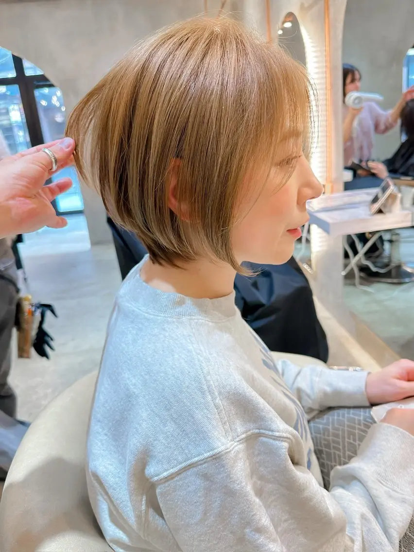 【🌈50万円分還元キャンペーン🌈】似合わせカット＋ダメージレスN.カラー＋髪質改善3StepTr✨の写真