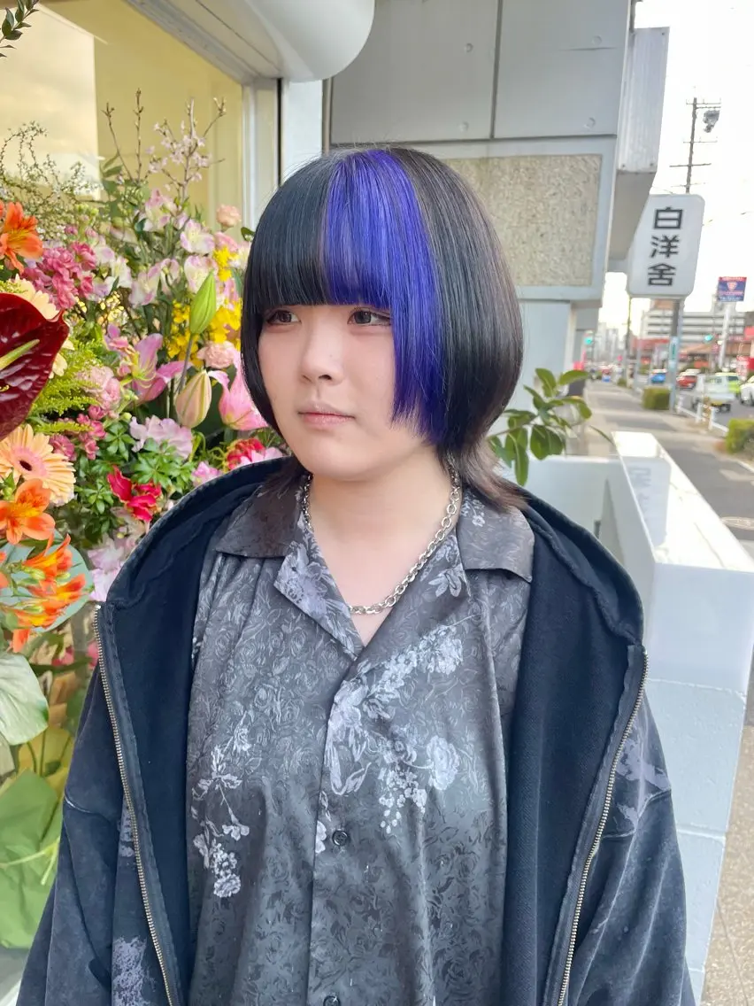 ミディアム ウルフカット yukii しまむら のぞみのヘアスタイル