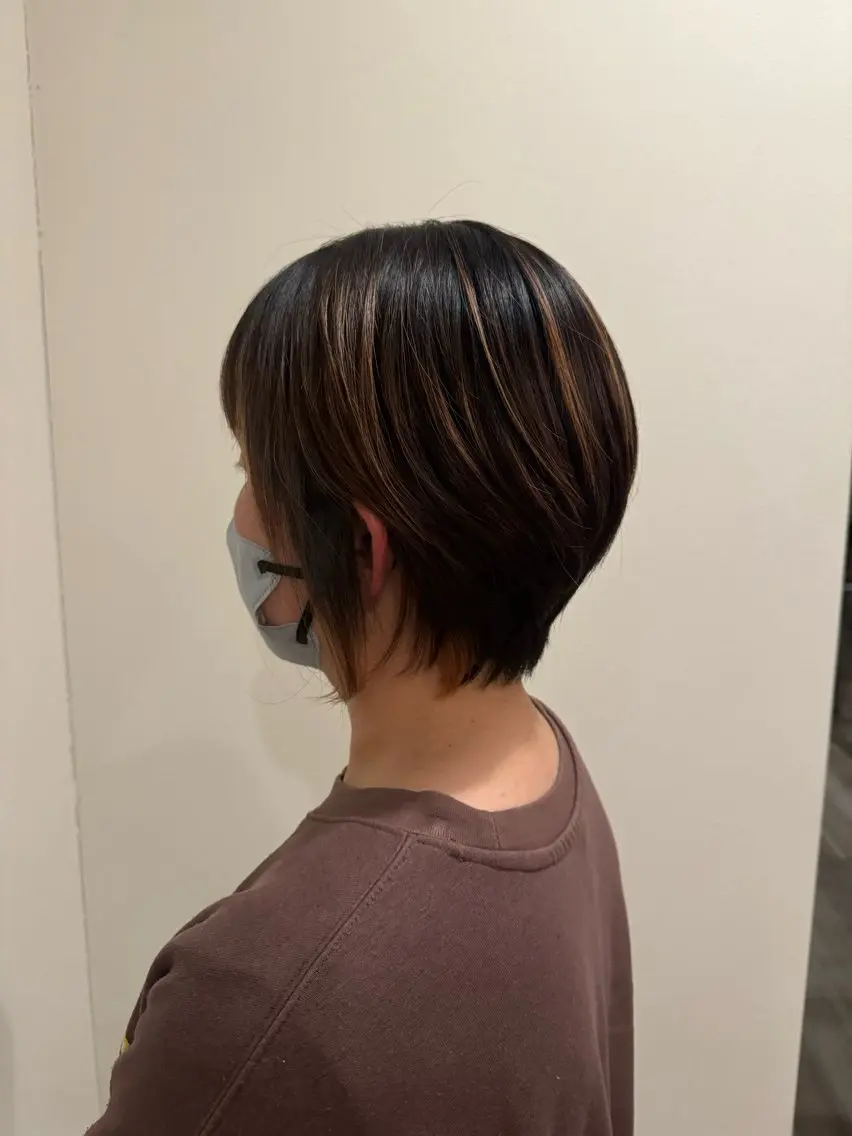 ショート 坂 瑞希のヘアスタイル