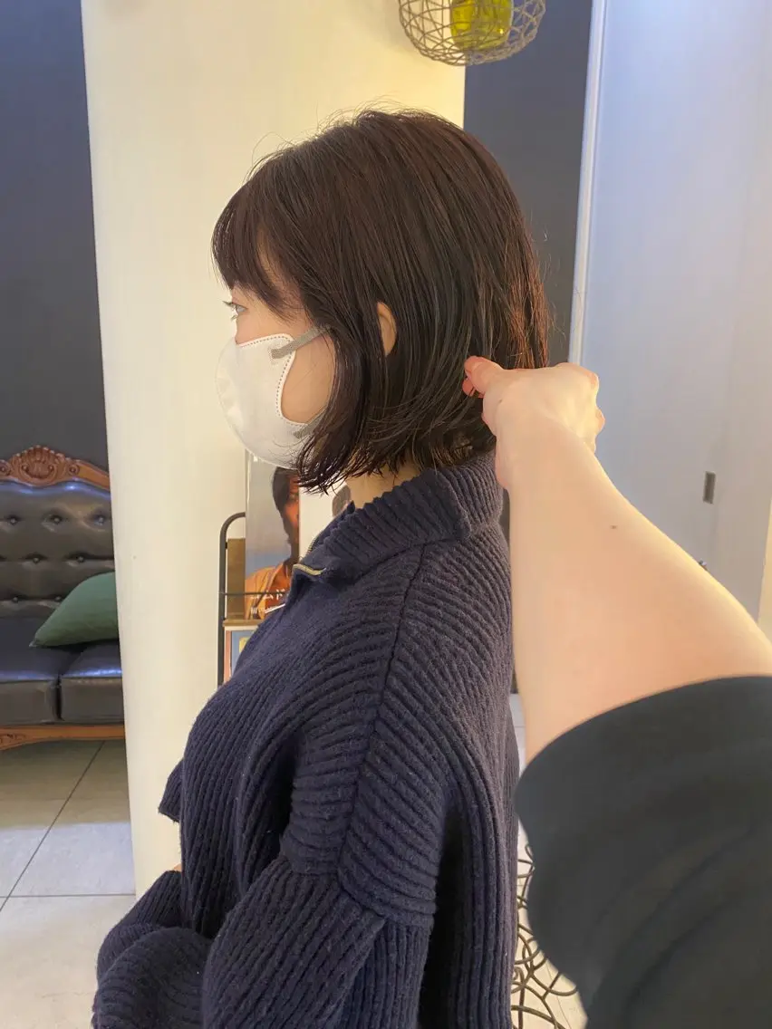 ショート カラー カット ヘアカラー トリートメント mai / linoah˚✧のヘアスタイル