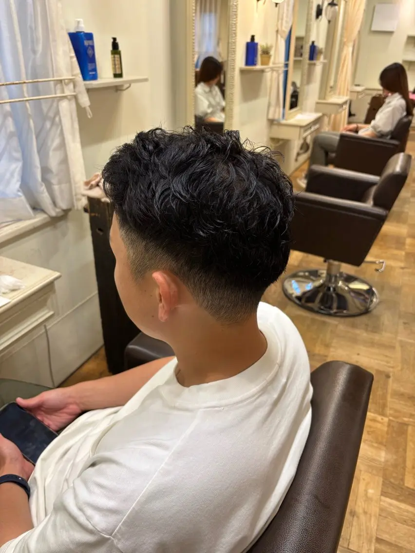 メンズ 古川 心のヘアスタイル