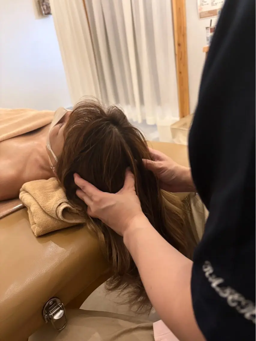 耳ツボ＋ヘッドマッサージの写真