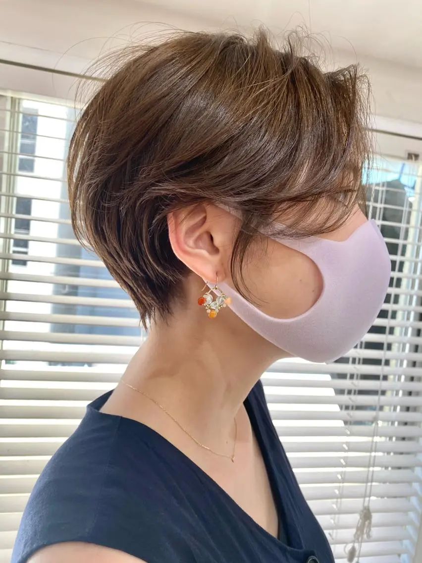 🍀何度でも🍀デザインカット+水トリートメント（似合わせカット）［新宿/ショート/ボブ/ウルフ/レイヤー］の写真