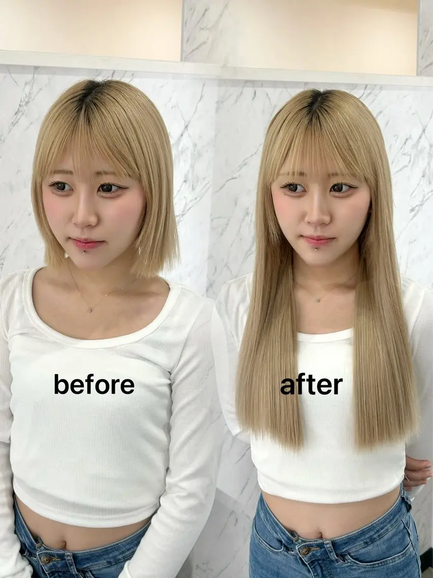 ロング エクステ 🩵ララモアナ nazu🩵のヘアスタイル
