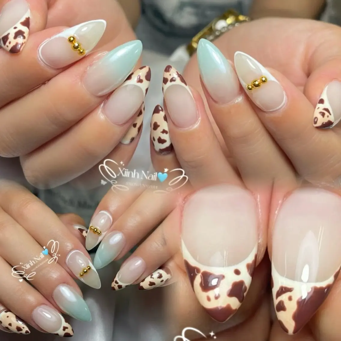 ネイル チークネイル 桜ネイル 長さ出し フットネイル ジェルネイル ハンドネイル XIINH NAIL SALONのネイルデザイン