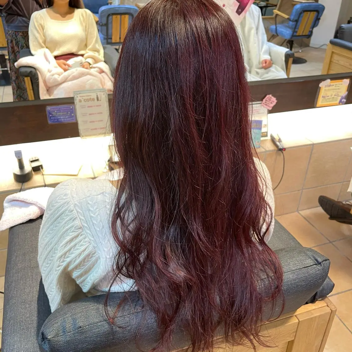 ロング カラー AMANE🌼 ハヤシサオリのヘアスタイル