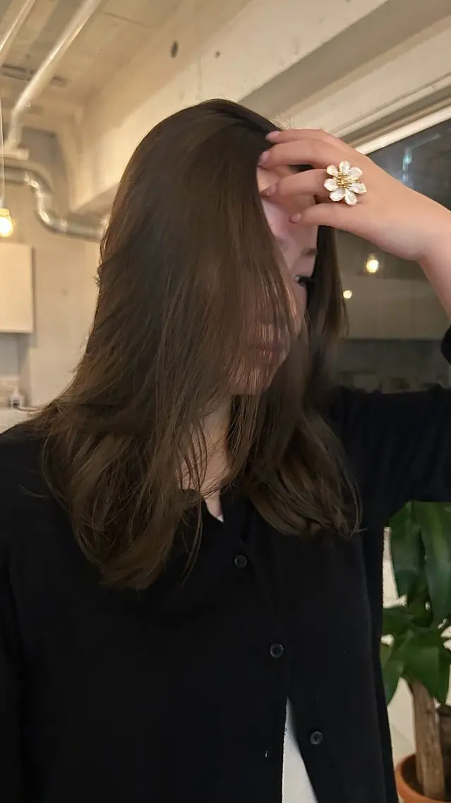 カラー ヘアカラー あやの/横浜/ ｶﾗｰﾓﾃﾞﾙ募集中のヘアスタイル