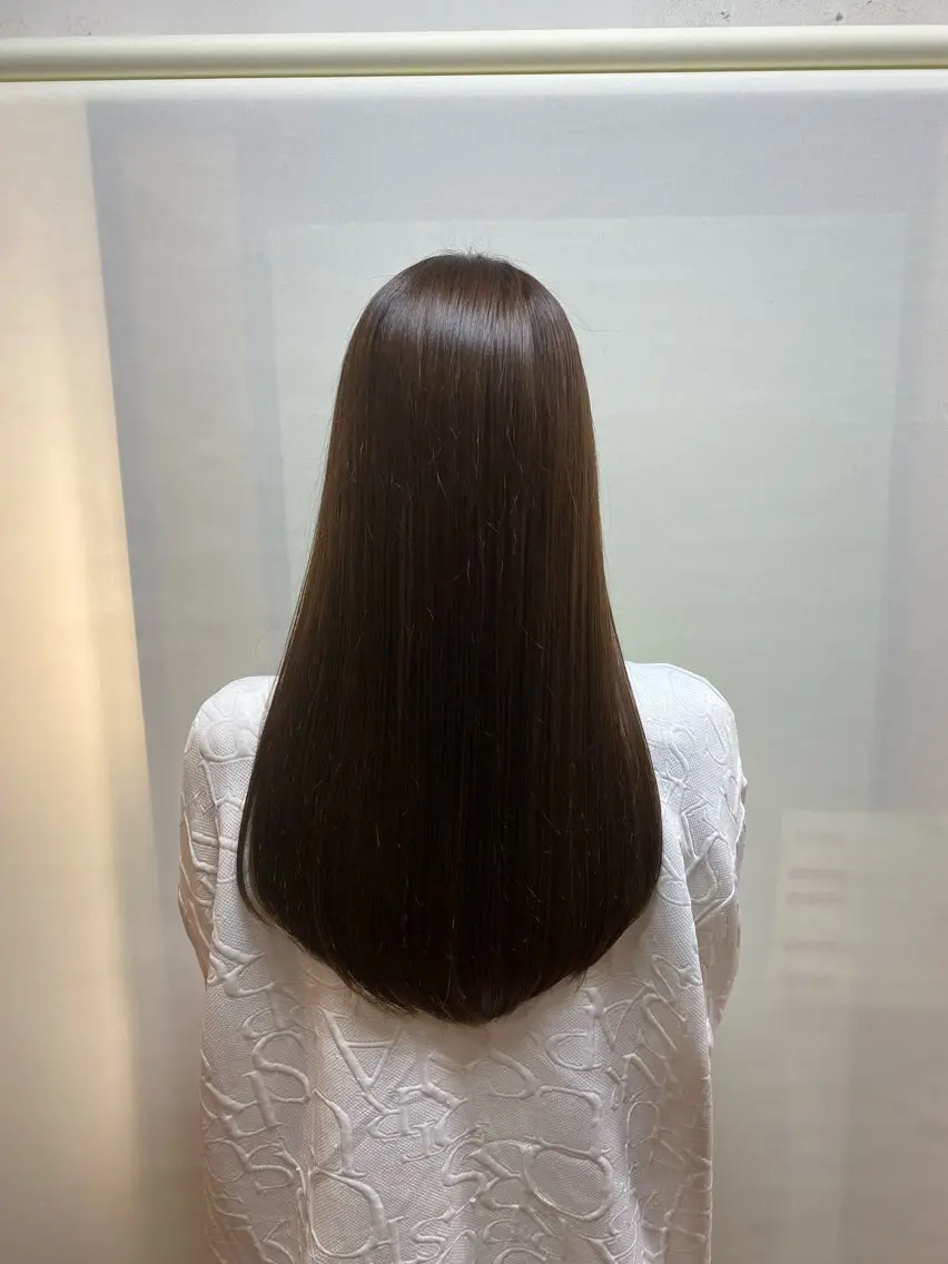 ロング トリートメント 髪質改善/艶カラー 塩野成一のヘアスタイル