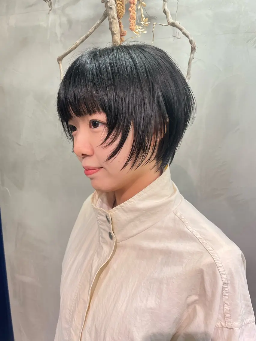 ショート 顔周りカット レイヤーカット ショート特化✂️ harukaのヘアスタイル