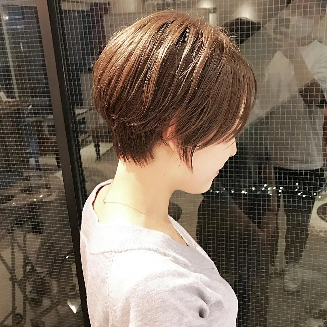 ショート カラー 大人女性ショート専門 tomodaのヘアスタイル