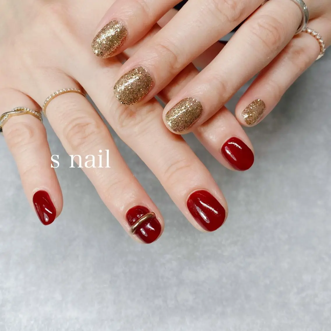 ネイル ハンドネイル s nail さとよしみゆきのネイルデザイン