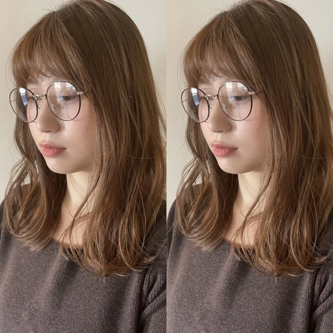 ミディアム miri髪質改善 久留米/韓国のヘアスタイル