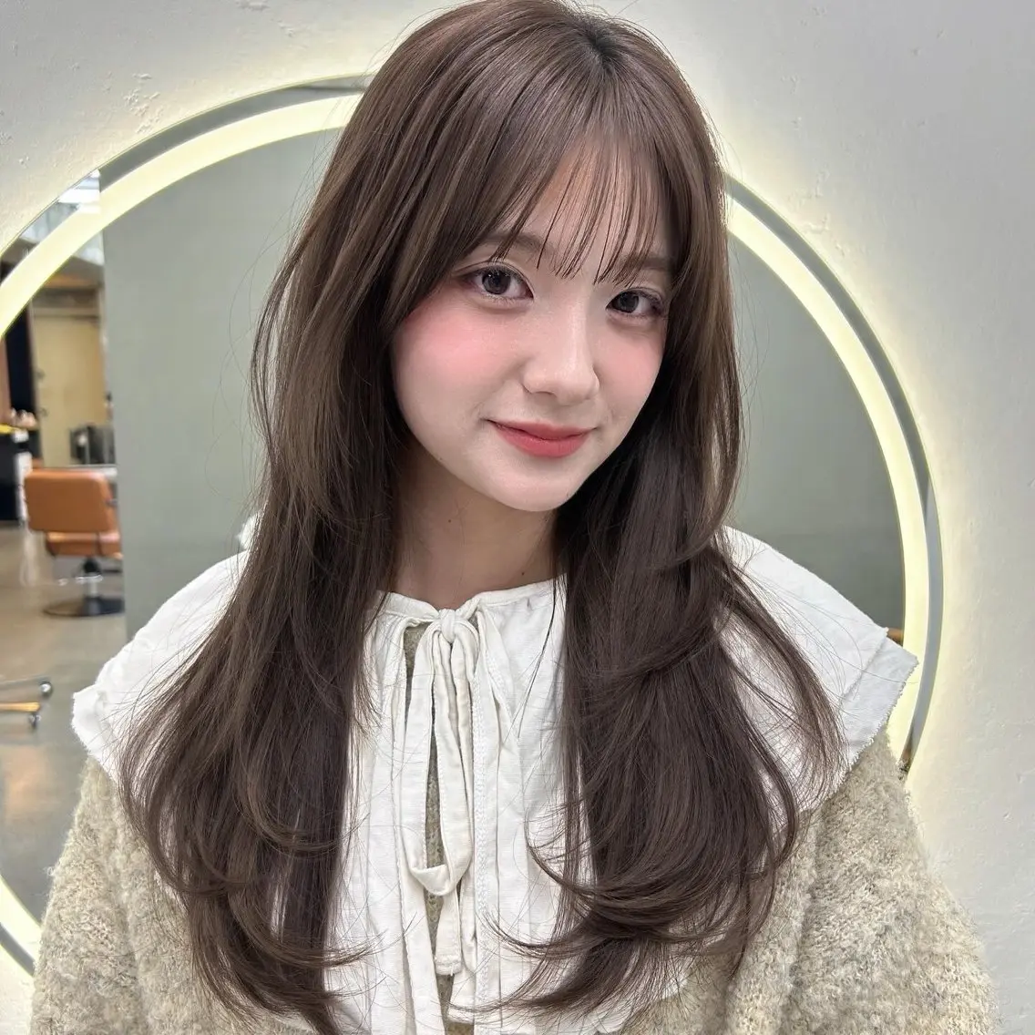 ロング 🌸透明感/レイヤー / 栗林 彩🌸のヘアスタイル