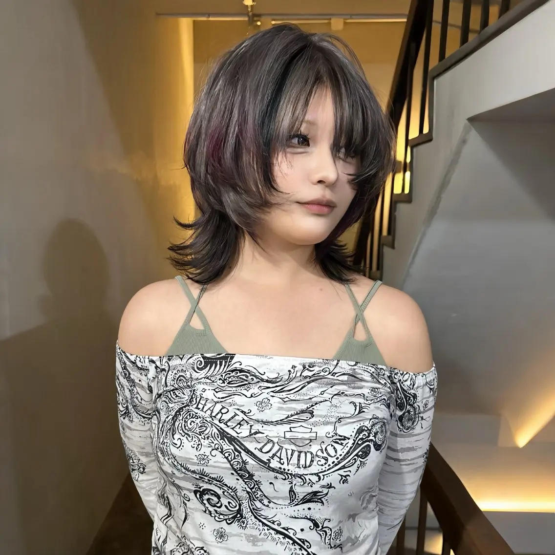 ショート レイヤーカット ショートヘア ウルフカット NAP ナップのヘアスタイル