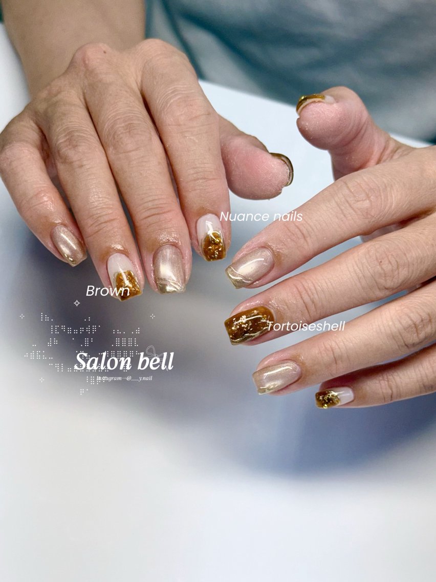 ネイル ハンドネイル salon Bell yumemi𝜗𝜚のネイルデザイン