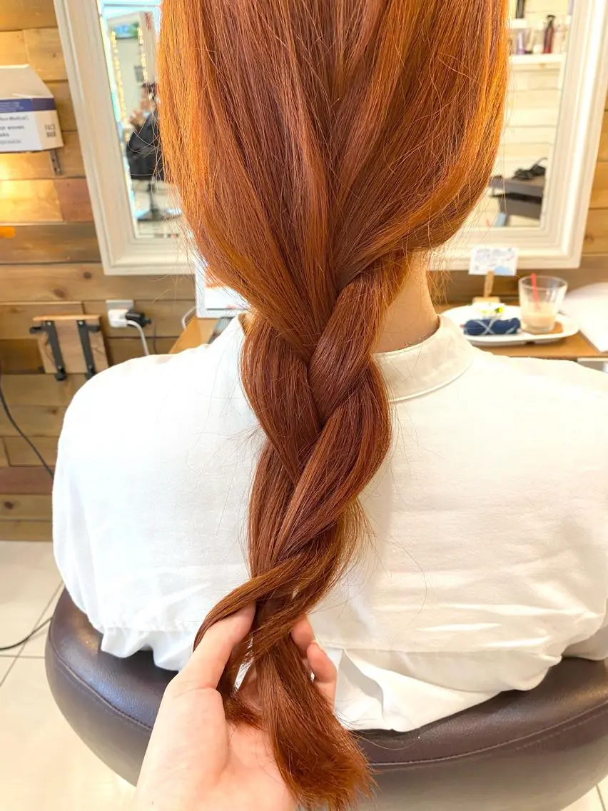 【2回目以降の方はこちら🧺】ケアブリーチ+艶カラーの写真