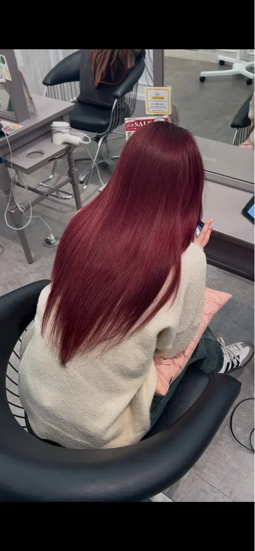 𓂃𓈒🍓ワンメイクカラー【選べるAujuaシャンプー+トリートメント付き🤍】の写真
