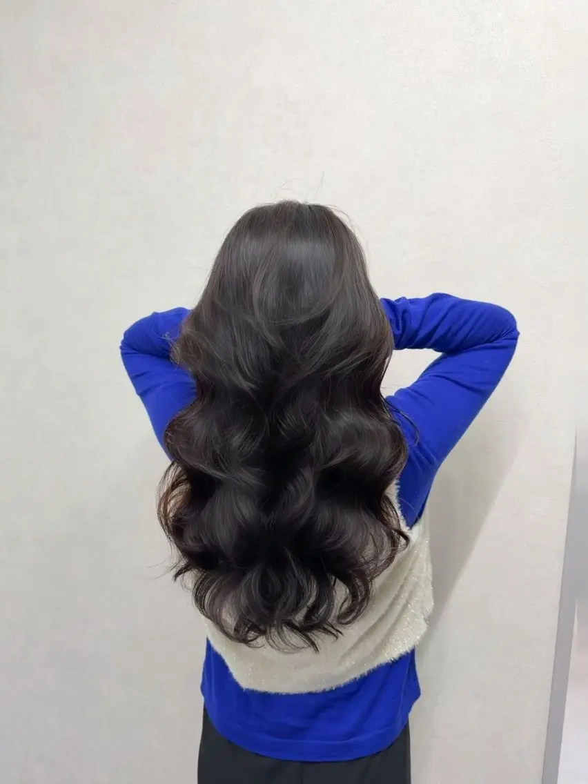 ロング パーマ カット パーマ 高橋 竜也のヘアスタイル