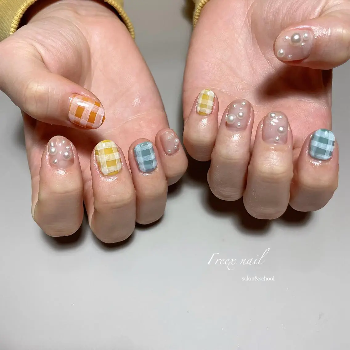 ネイル ハンドネイル フットネイル freex nail /ニュアンス/個性派のネイルデザイン