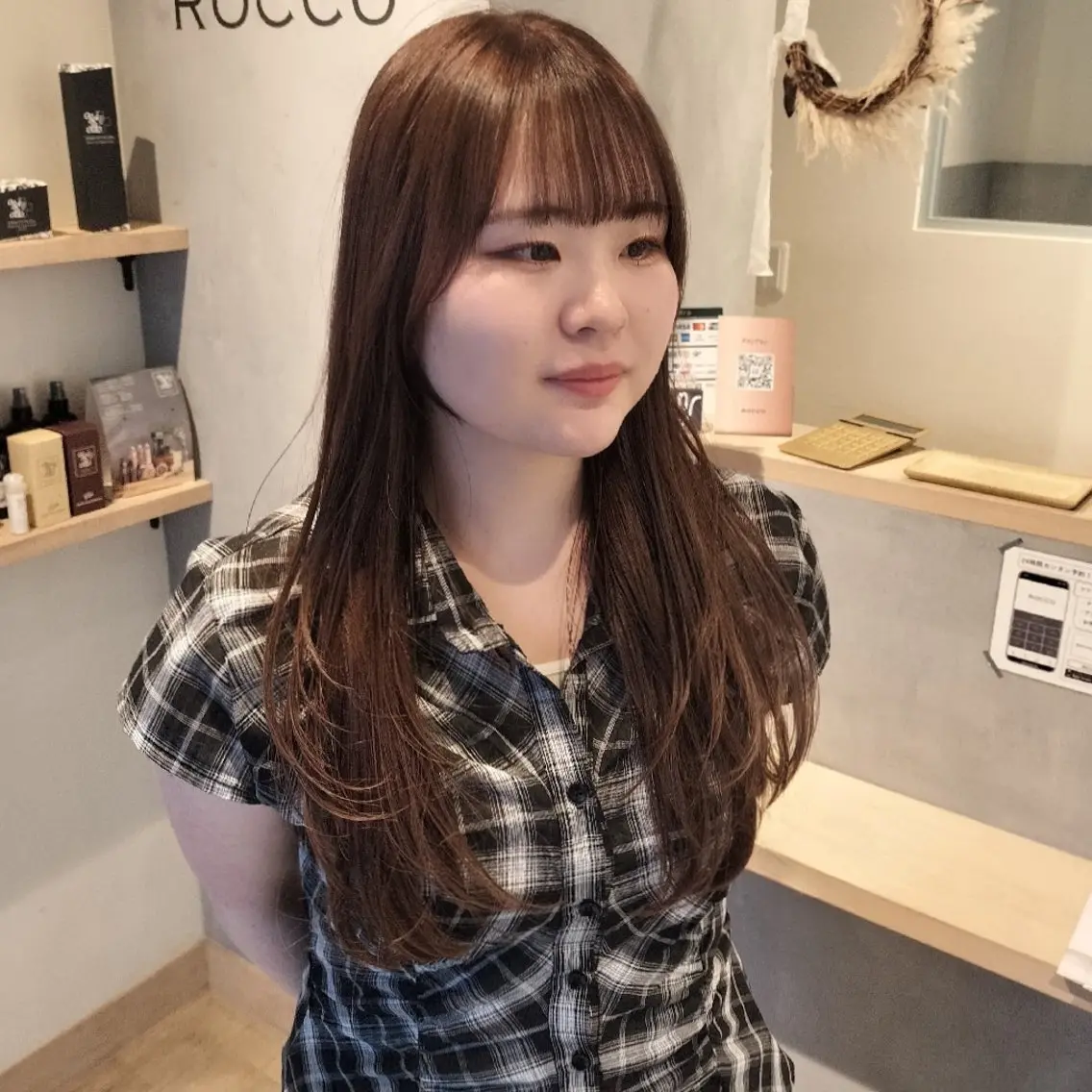 カラー ロング 透明感カラー🫧HI NAKO/ROCCOのヘアスタイル