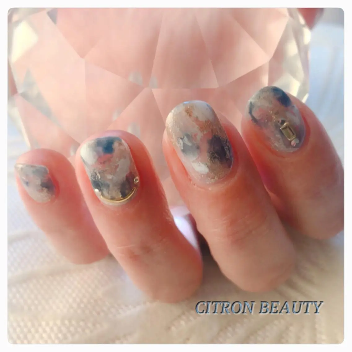 ネイル ニュアンスネイル CITRON NAIL💅練習生のネイルデザイン