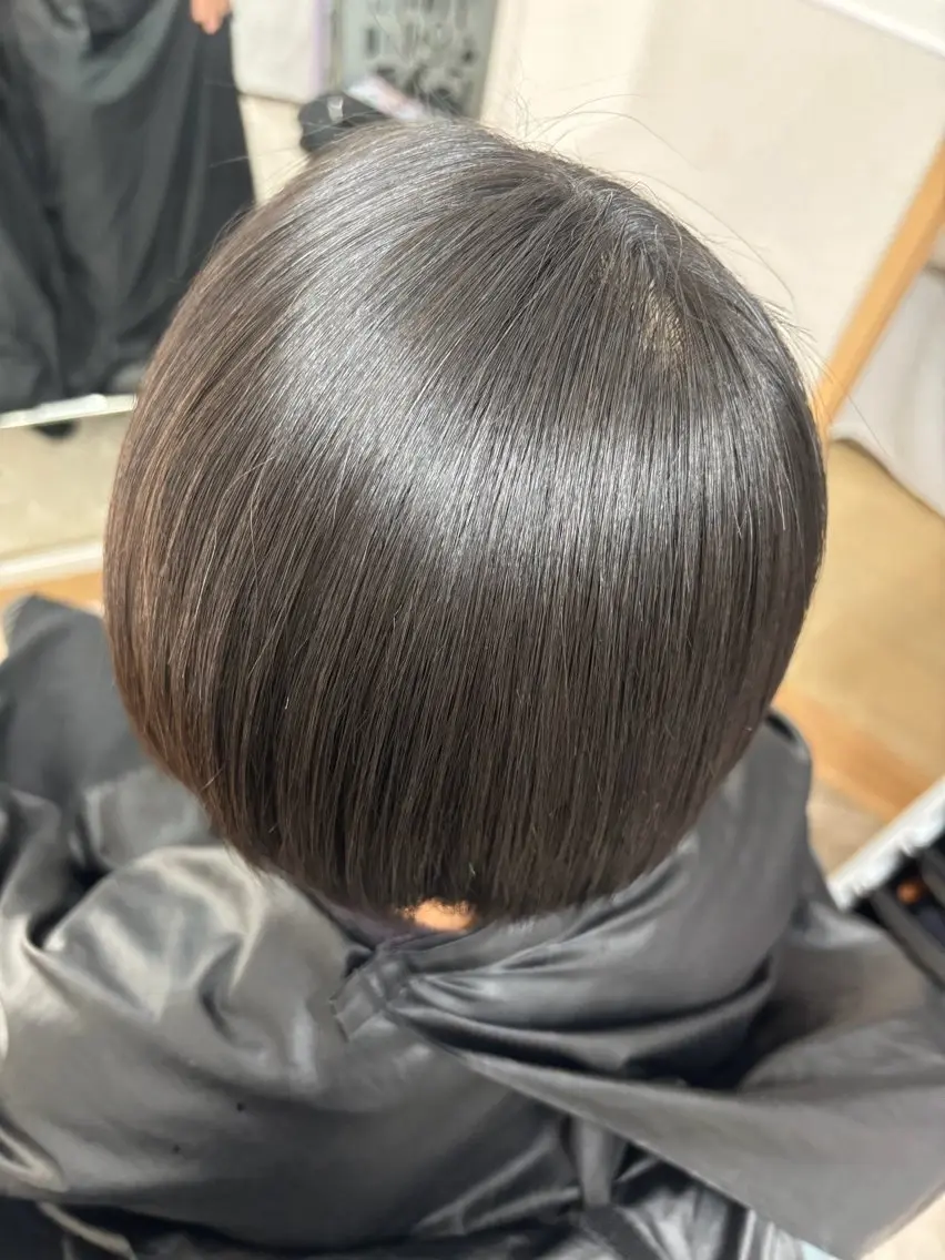 縮毛矯正(カットなし)の写真