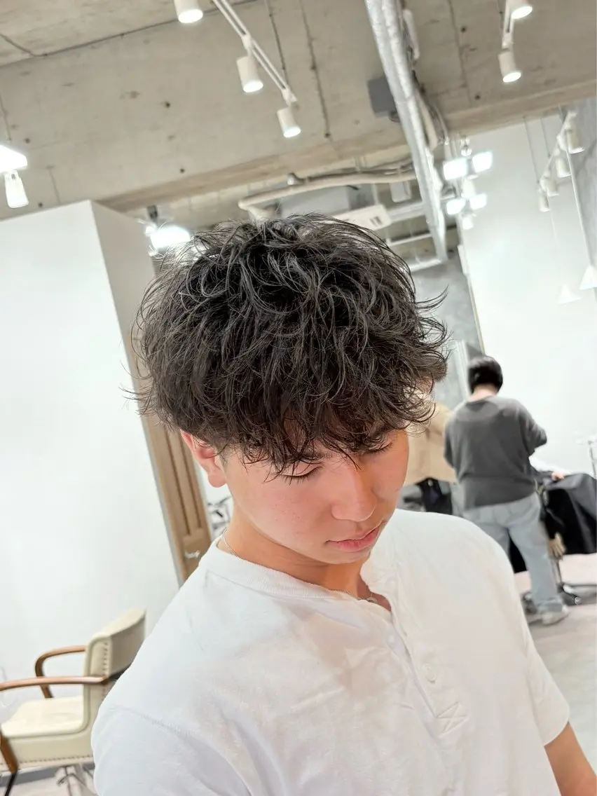 【学割U24】トレンドスタイルにチェンジ⭐︎men'sカット¥5710の写真
