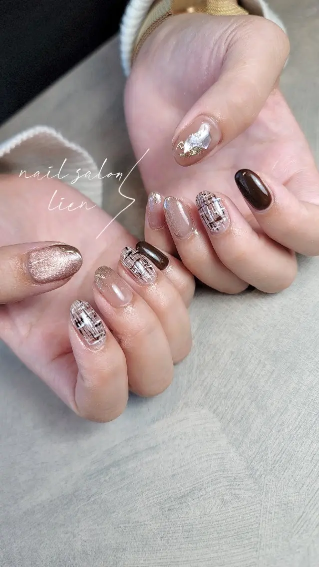 ネイル ハンドネイル プライベートサロン lienのネイルデザイン