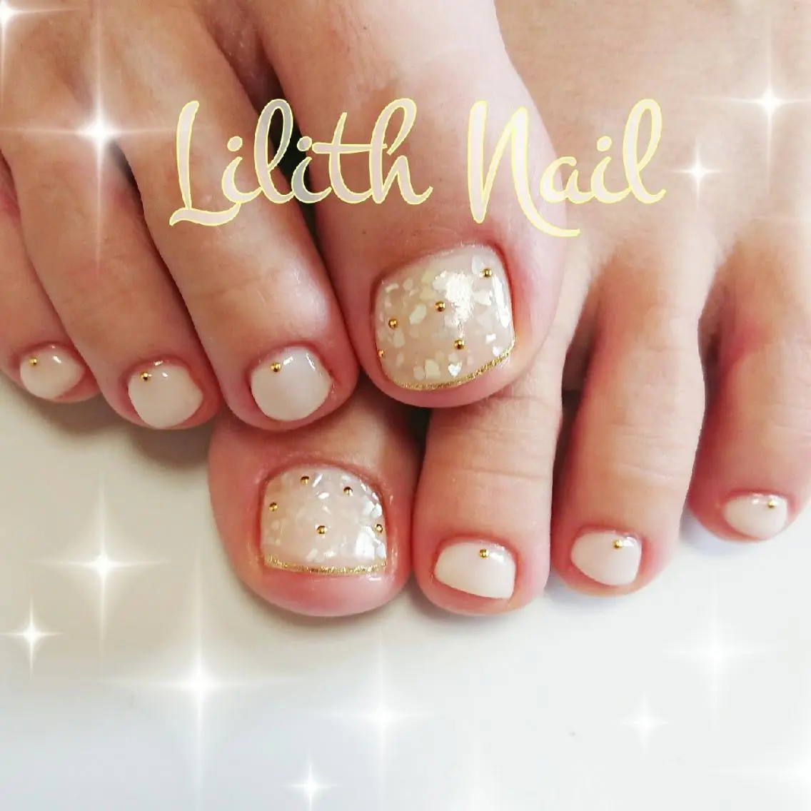 ネイル アートネイル ストーンネイル ハンドネイル Lilith Nailのネイルデザイン