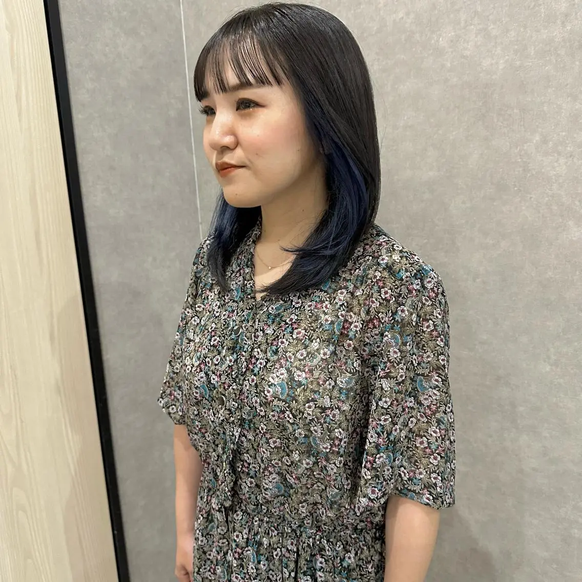 ミディアム カラー はちすか るかのヘアスタイル