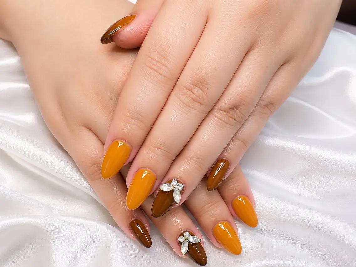 ネイル ロングネイル ワンカラーネイル スカルプネイル VI NAILのネイルデザイン