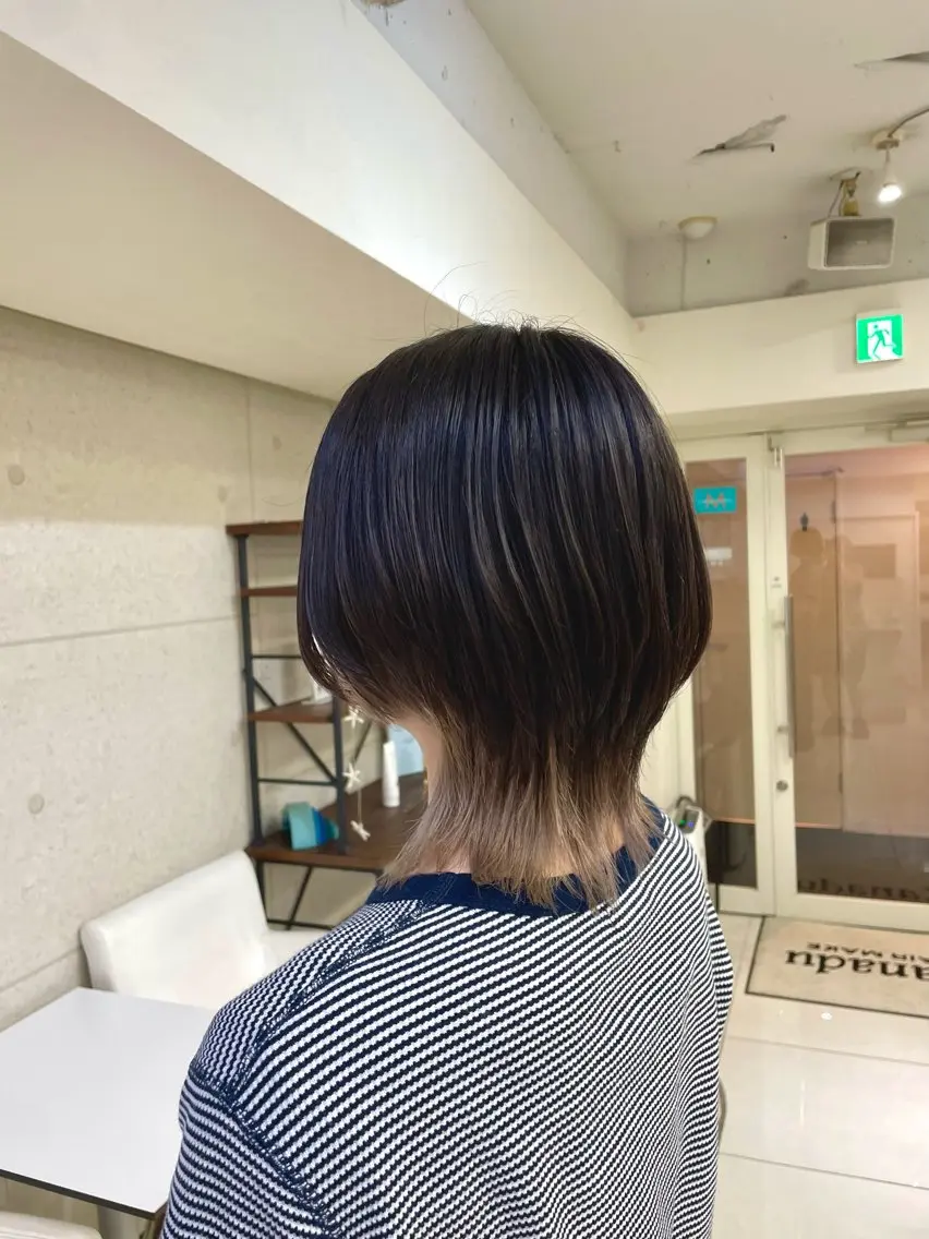 ショート ウルフカット XANADU上野店 🐼ﾖｺﾊｼのヘアスタイル