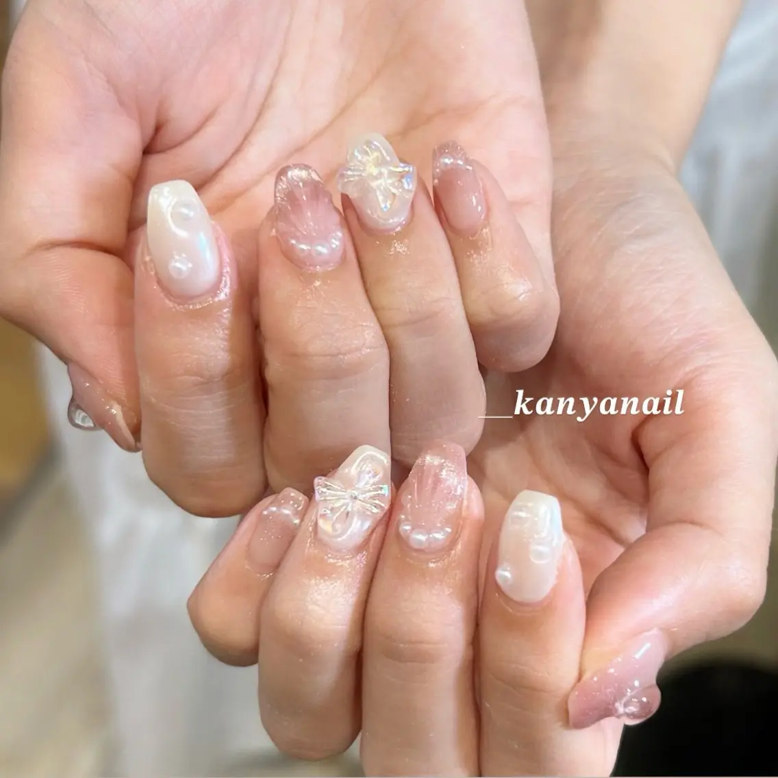 ネイル ハンドネイル wakana♡ 自由が丘/パラジェルのネイルデザイン