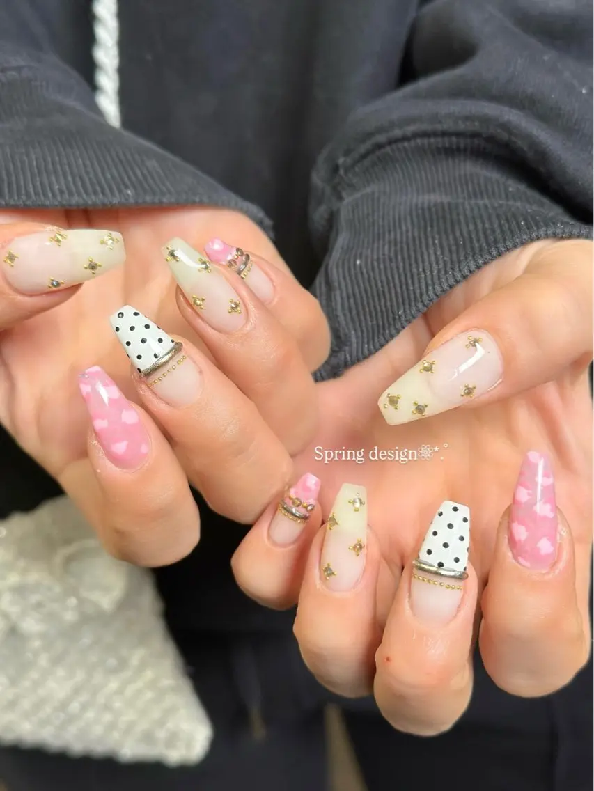 ネイル ハンドネイル 【Yappy🌈】 💖P-tanaのネイルデザイン