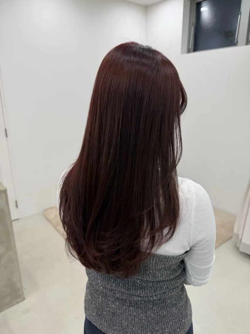 ロング mei🪽 カラー/パーマモデルのヘアスタイル