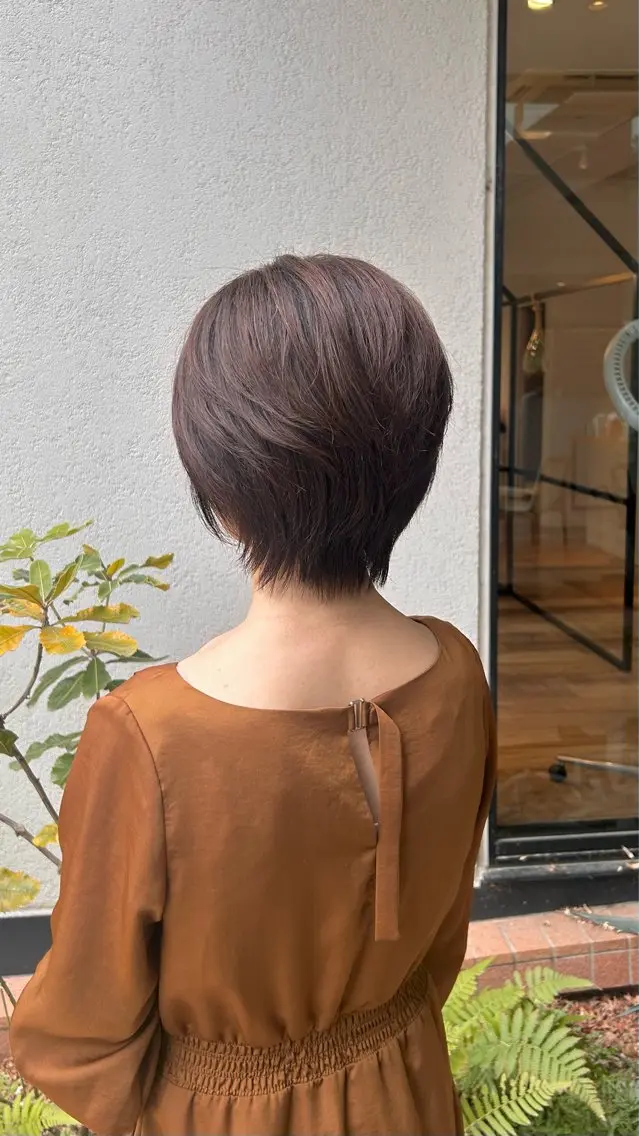 ショート ショートヘア カット 村松 麻菜のヘアスタイル